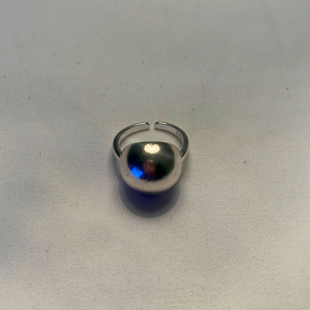 Unique Silver Dome Ring
